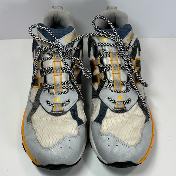 New Balance Crag TR V2 Men Size 11 Yellow Gray Blue Trail Running Shoes - Picture 3 of 7